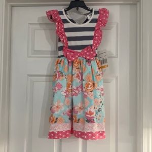 Counting Daisies floral print dress - size 6X - NWT
